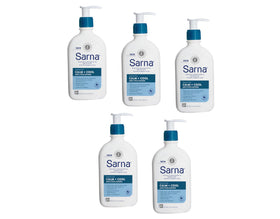 Sarna Calm + Cool bottle pour shows fast-absorbing itch relief