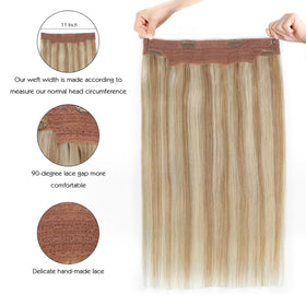 Sassina Transparent Wire attachment provides discreet volume.