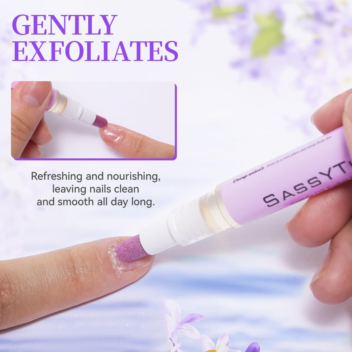 SASSYTIP Fragrance-free scent bottle offers neutral option for sensitive users.