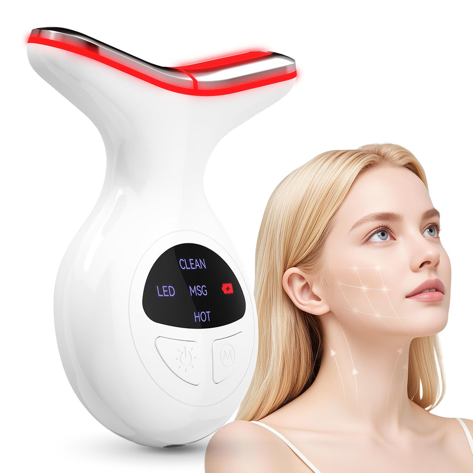 Satdally red light therapy for face to promote smoother-looking skin