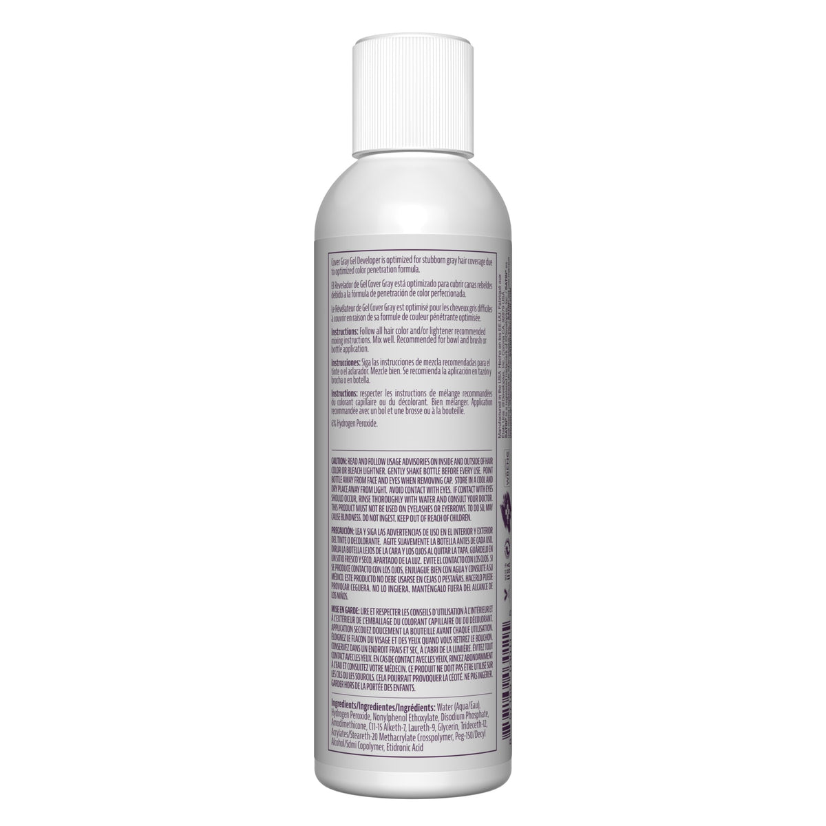 Satin Cover Gray ultra vivid result suggests enhanced depth and shine.