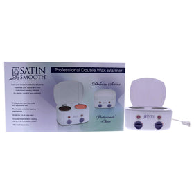 SATIN SMOOTH double wax warmer with dual wells for efficient waxing sessions