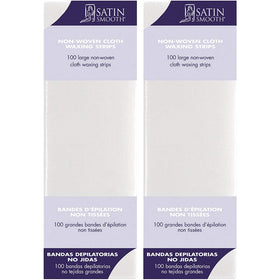 SATIN SMOOTH large non-woven waxing strip for fast leg hair removal