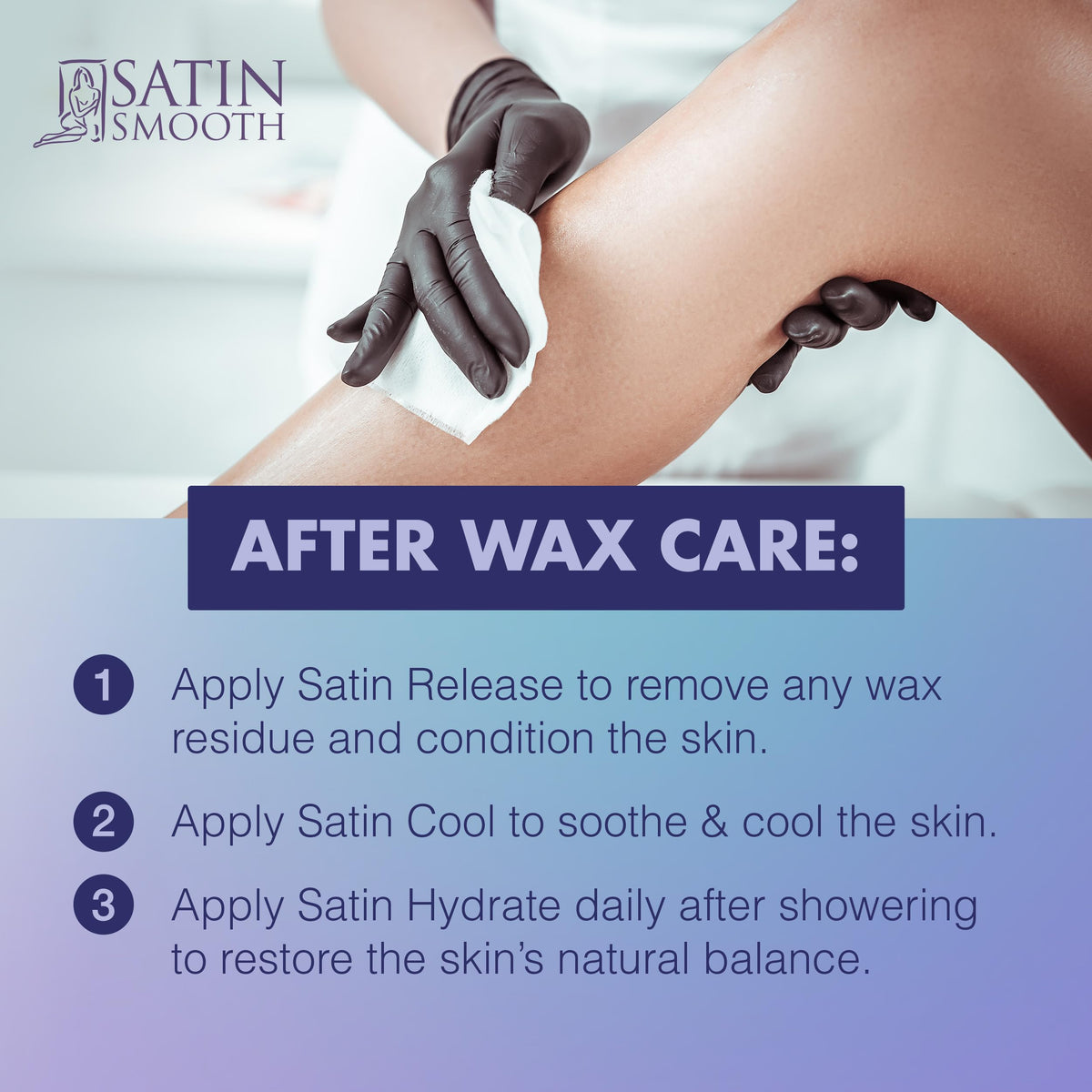 Splinter-free applicators and tools support precise application.