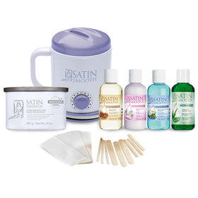 SATIN SMOOTH Select-A-Temp wax warmer for consistent heat during at-home waxing.