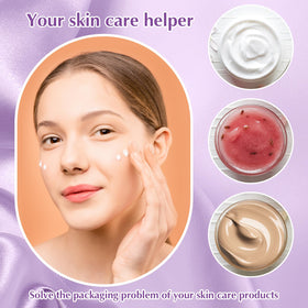 SATINIOR 2oz jar with screw seal for creams and lotions