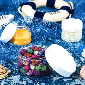 SATINIOR versatile storage for cosmetics, creams, butters and crafting pastes.