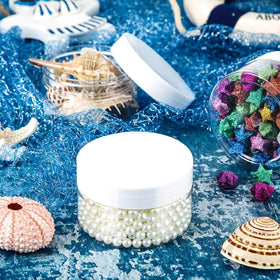 SATINIOR clear jars ideal for condiments, creams, lotions, and DIY products.