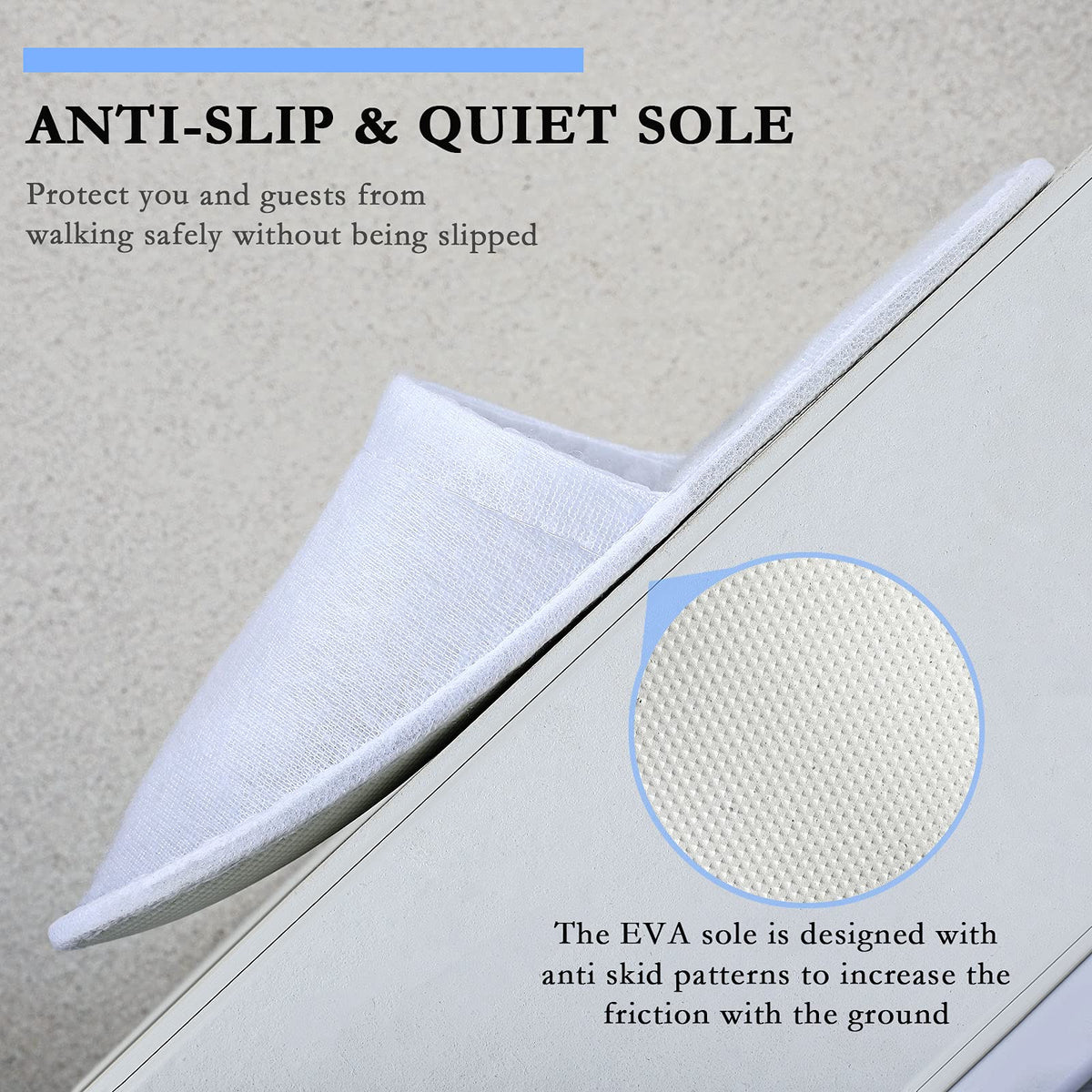 SATINIOR spa and hotel pack of 30 pairs, convenient for guests' supply