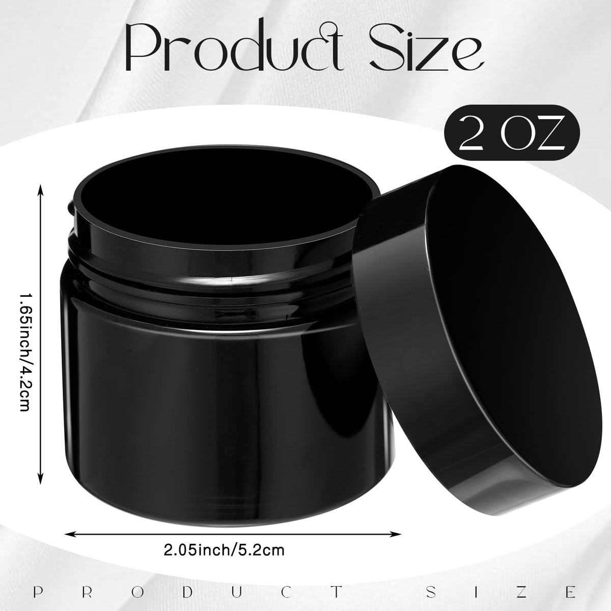 SATINIOR wide-mouth jars highlight airtight seals to prevent leaks during travel.