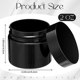 SATINIOR wide-mouth jars highlight airtight seals to prevent leaks during travel.