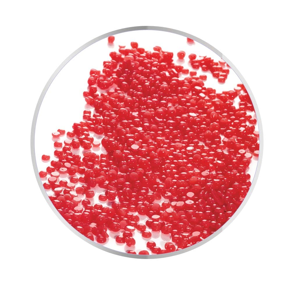 SATIN SMOOTH Wild Cherry Pebble Wax ideal for facial waxing with precise melting