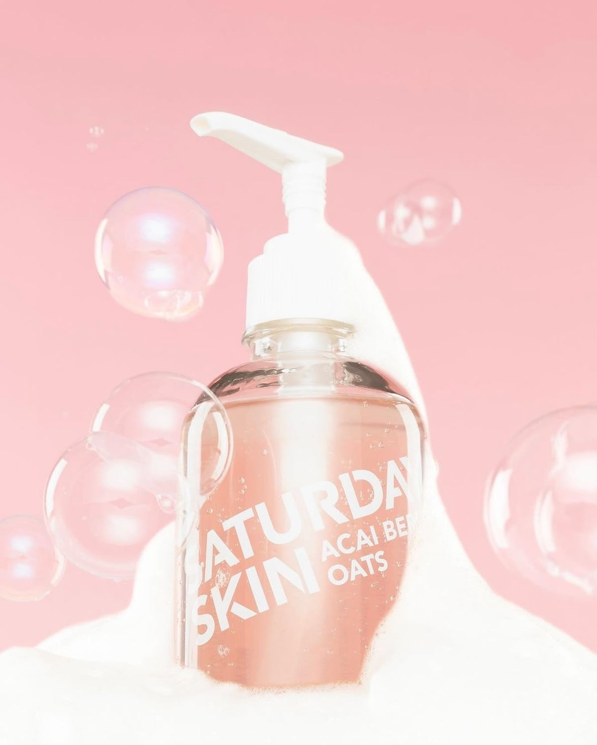 Brightening glow observed after using the gel cleanser