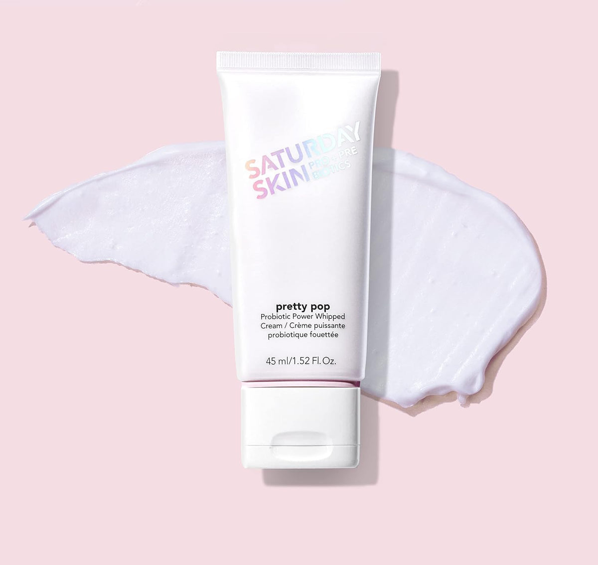 Dewy, bright finish suggesting healthy glow after use