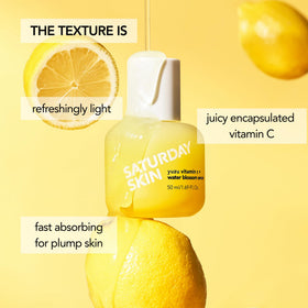 Hyaluro-Vita Complex in Saturday Skin Yuzu Serum provides deep hydration
