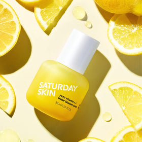 Saturday Skin Yuzu Serum night routine for refreshed morning glow