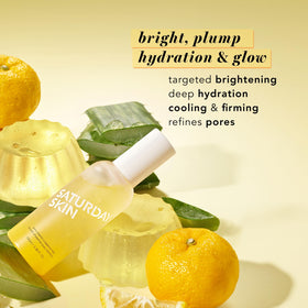 A close-up of the packaging emphasizes vegan, clean formula.