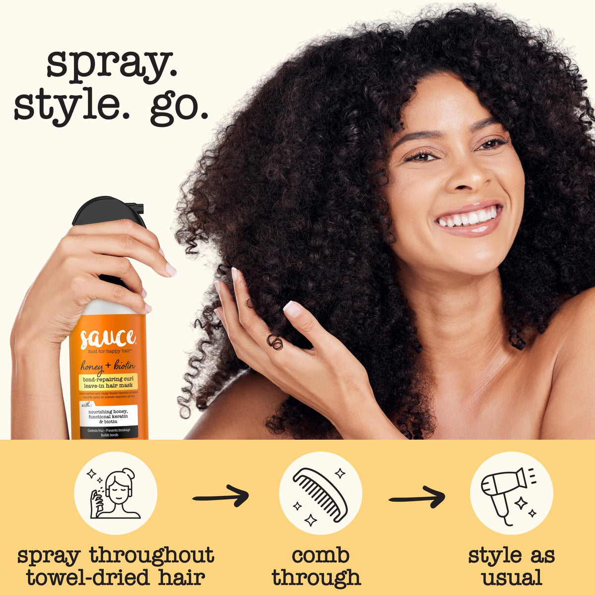 SAUCE Beauty nourishing oils blend with shea, coconut, olive and jojoba for deep hydration