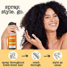 SAUCE Beauty nourishing oils blend with shea, coconut, olive and jojoba for deep hydration