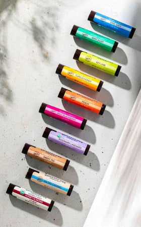 Savannah Bee lip balm flavors collection for smooth lips and daily use