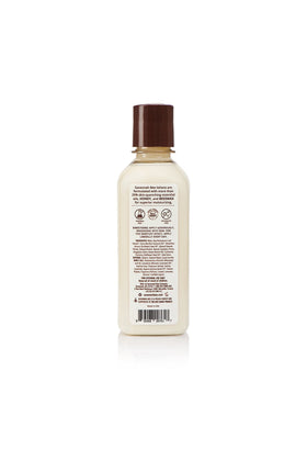 Savannah Bee Honey Body Lotion texture showing creamy absorption and non-sticky finish.