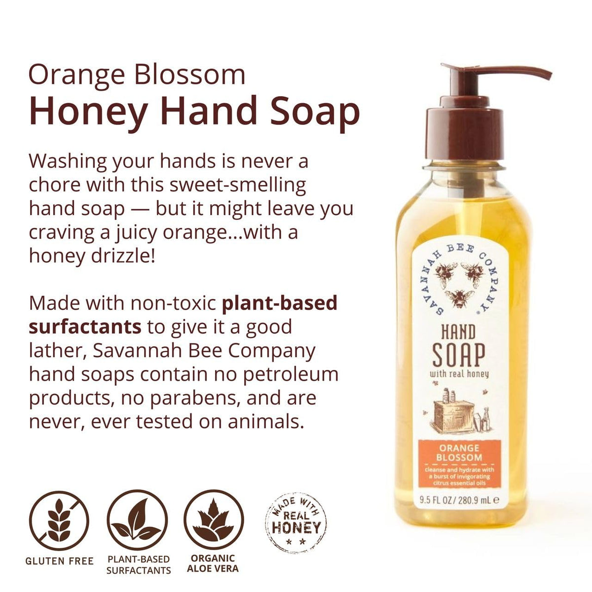 Luxurious lather from Savannah Bee hand soap showing rich, gentle cleansing foam.