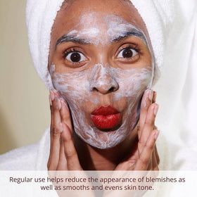 Savannah Bee Propolis Cleanser charcoal detail emphasizes detoxifying component
