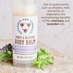 Savannah Bee Company Herbal aroma from rosemary and lavender with botanicals.
