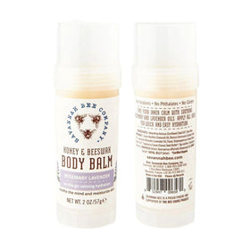 Savannah Bee Company Balm on pulse points for subtle aromatherapy.