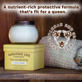 Gift-ready packaging makes Savannah Bee body butter an easy gift.