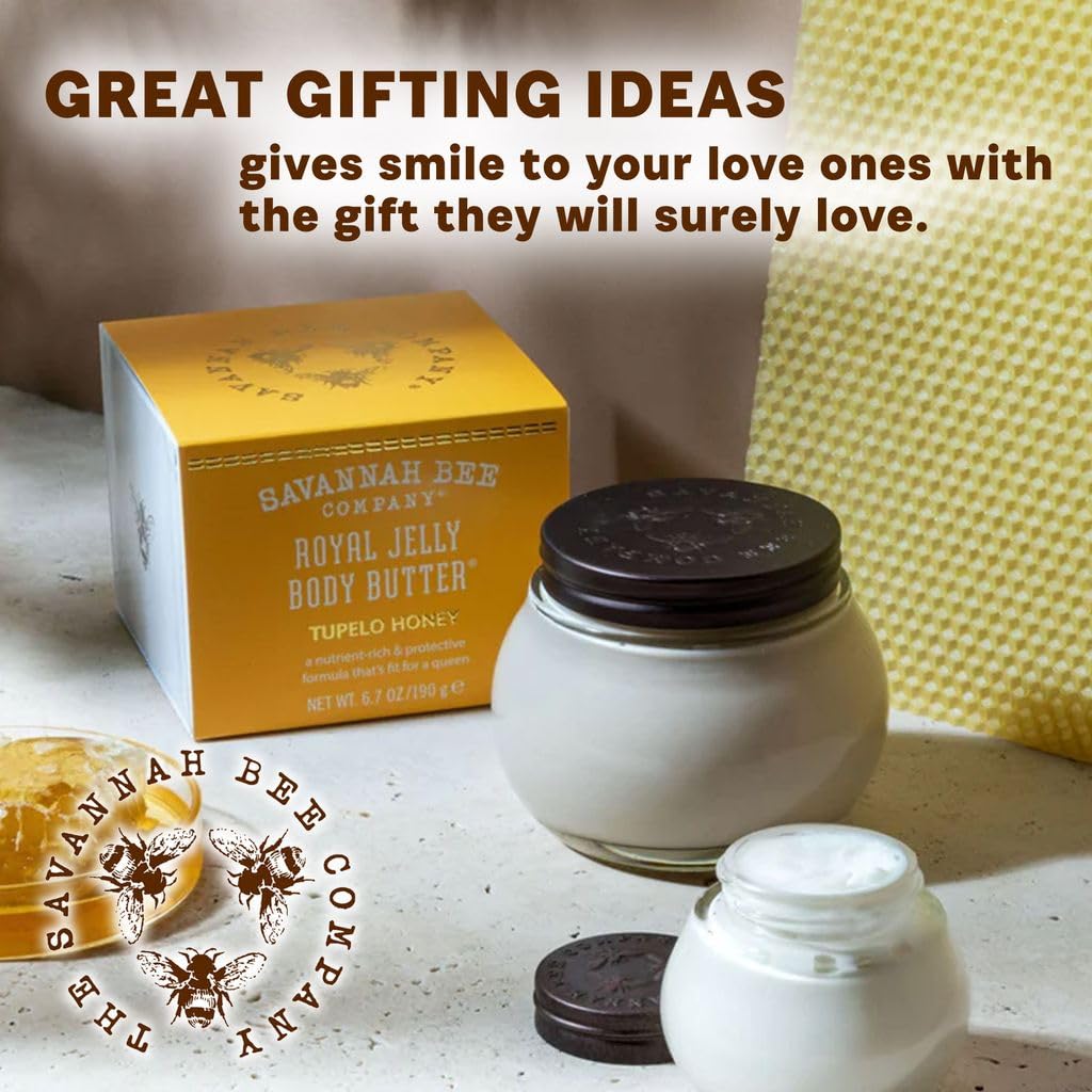 Propolis extract boosts antioxidant profile in Savannah Bee body butter.