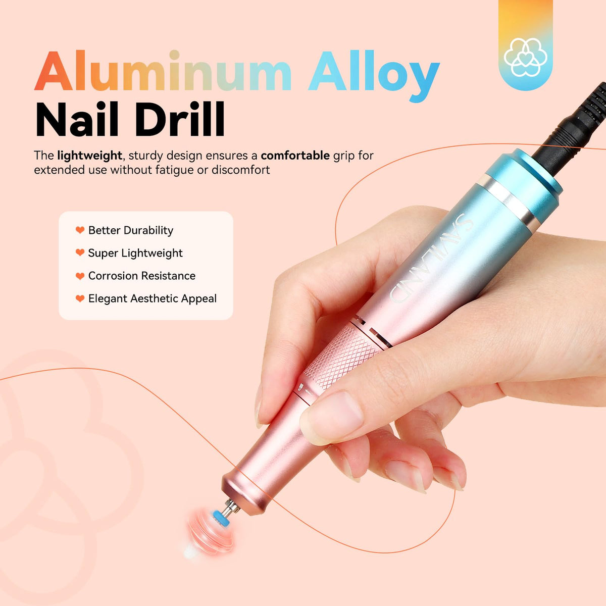 SAVILAND aluminum alloy body offers lightweight durability