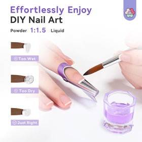 SAVILAND at-home manicure setup showing easy, salon-quality results.