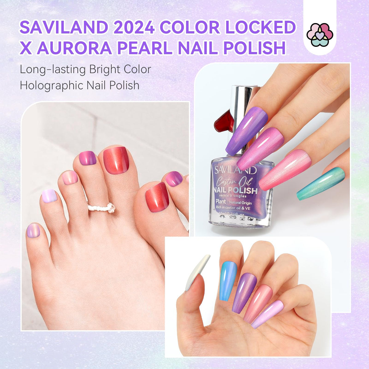 SAVILAND base coat provides protective base for durable color.