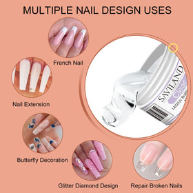 SAVILAND base and top gels support durable build and smooth finish.