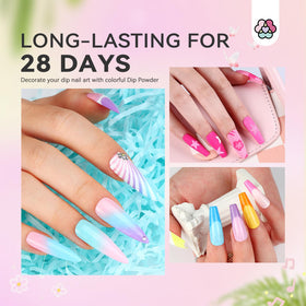 SAVILAND dip top coat bottle delivering a high-gloss, long-lasting finish.