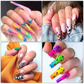 SAVILAND DIY nail art on natural nails with UV/LED compatibility