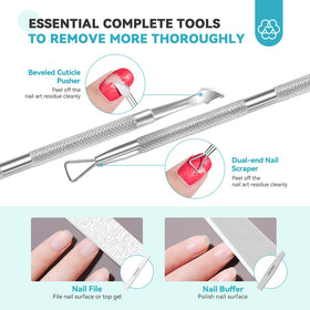 SAVILAND Steam-based remover offers efficient removal for nails