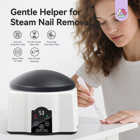 SAVILAND Essentials nail soak-off bowl enables mess-free gel removal