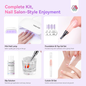 SAVILAND gift box packaging ideal for a stylish nail kit gift.