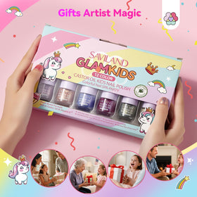 SAVILAND Glamkids kid-friendly nail time inspires self-expression and smiles