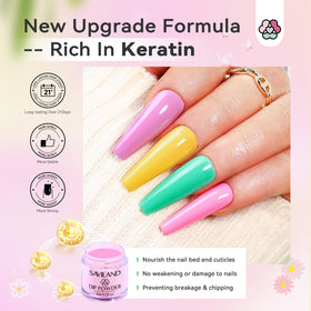 SAVILAND long-lasting nail design for 3–4 week wear and vibrant shades.