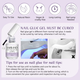SAVILAND medium-viscosity glue enables repositioning before curing
