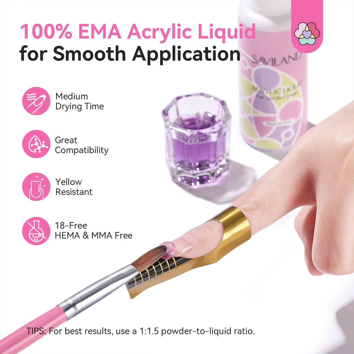 SAVILAND mini UV lamp for fast curing of gel layers