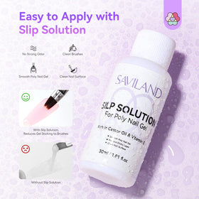 Saviland mini UV/LED lamp for fast, salon-like curing at home.
