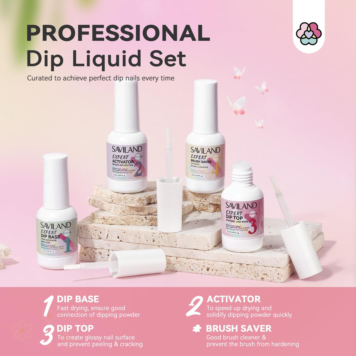 SAVILAND nail file and sculpt tools for salon-ready shaping.