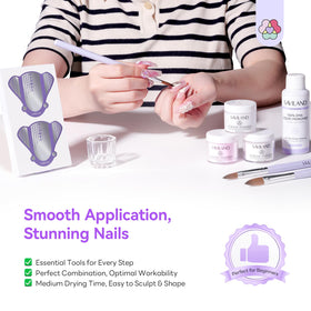 SAVILAND nail forms for secure extensions and shaping.
