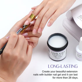 SAVILAND nail gel finish with high gloss and lasting durability.