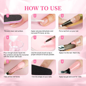 SAVILAND pink acrylic powder storage guidance and ventilation tips