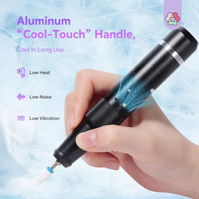 Ergonomic SAVILAND portable nail drill handle for comfortable grip